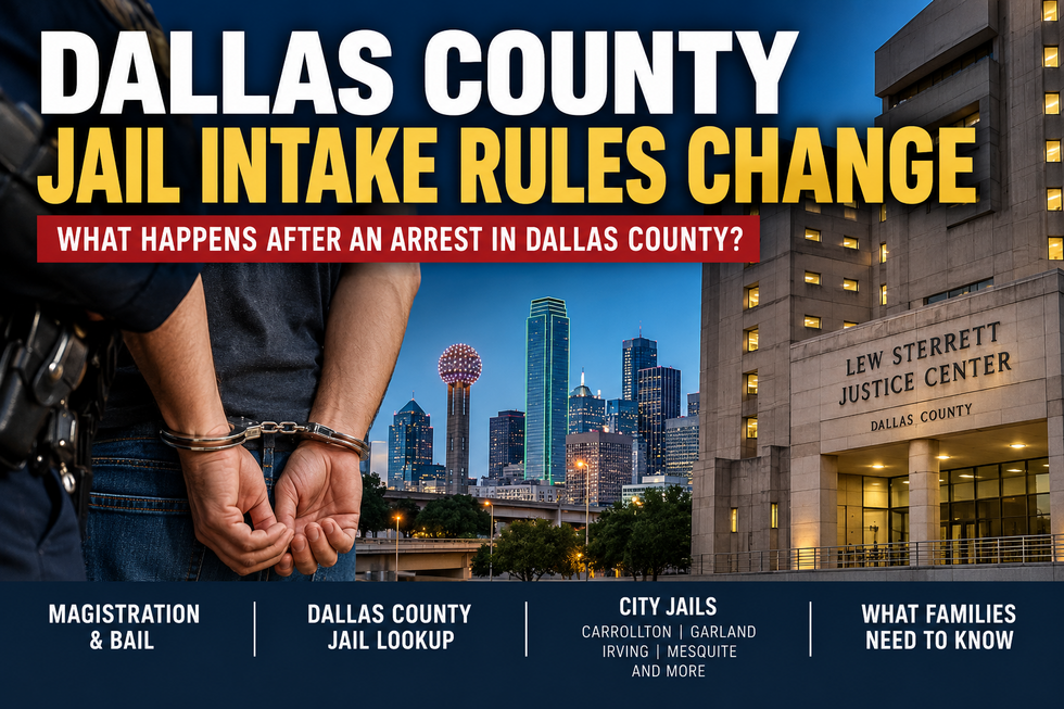 Dallas Jail Inmate Release