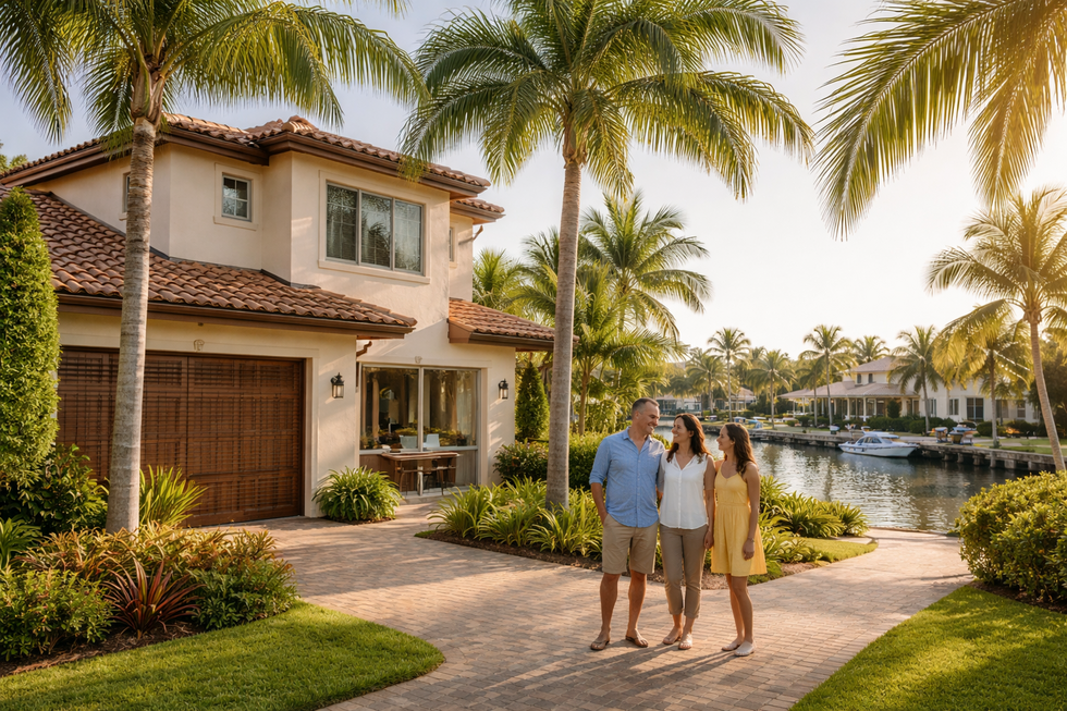 Florida family home representing strong asset protection laws