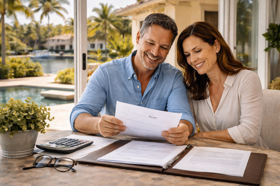 Florida family home representing spendthrift trust asset protection.