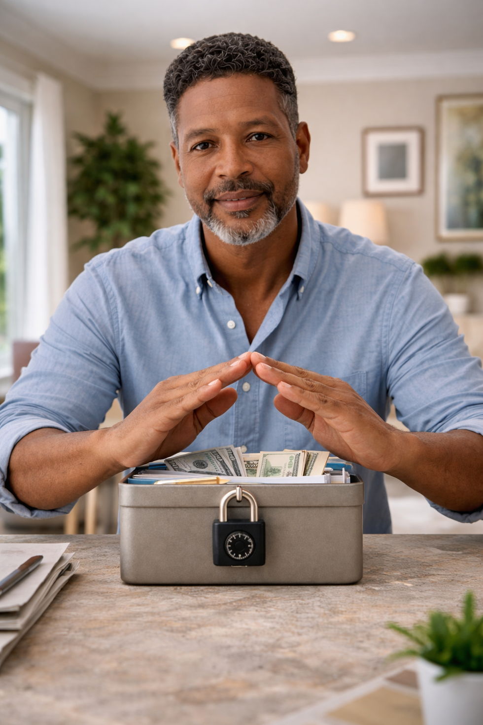 Professional shielding financial assets as part of Florida asset protection planning.