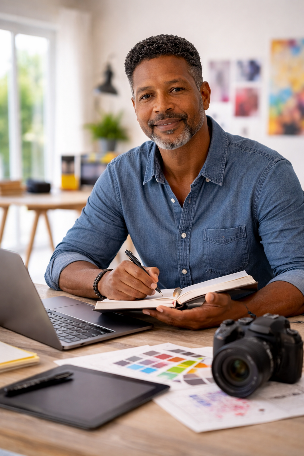 Creative professional safeguarding intellectual property through trust planning