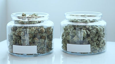 Jars of Cannabis