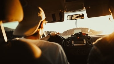 person driving