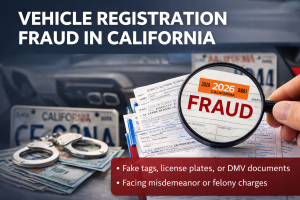 Vehicle Registration Fraud in California – Vehicle Code 4463 VC