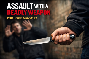 Assault with a Deadly Weapon – Penal Code 245(a)(1) PC