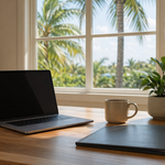 Settling an estate online from a Southwest Florida home office