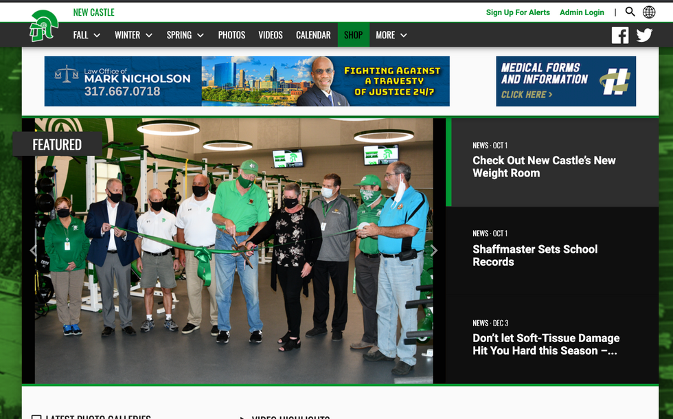 Trojans website