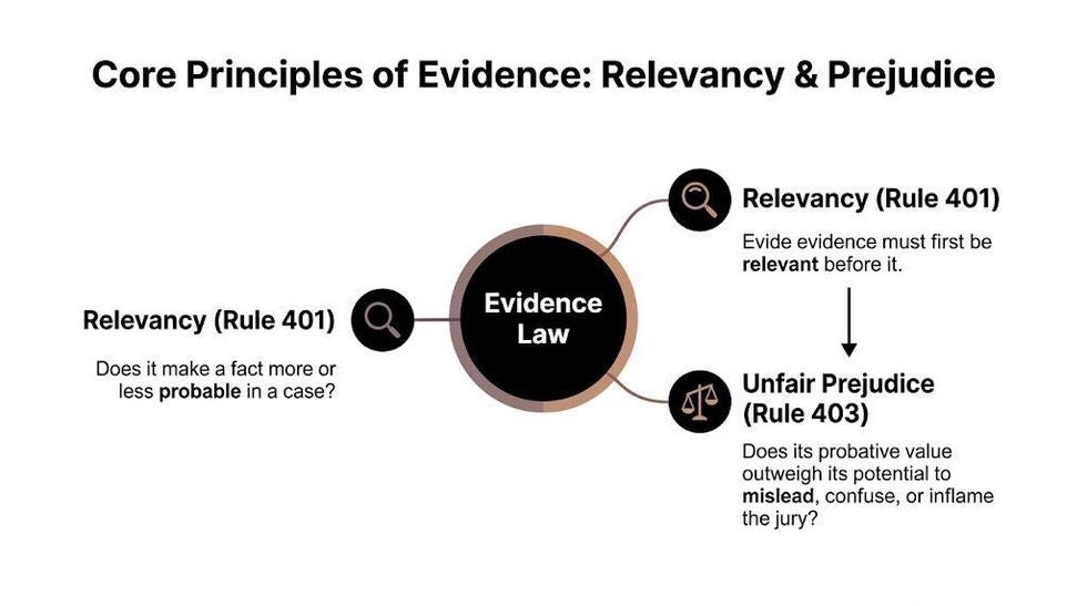 Core Principles of Indiana Evidence Chart