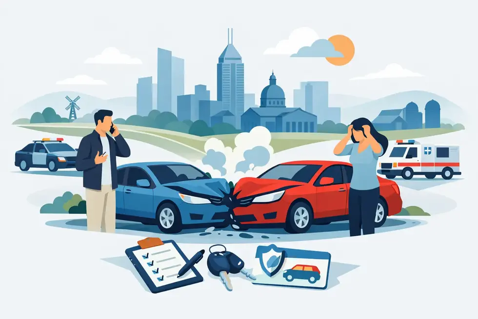 What to do after an Indiana car crash