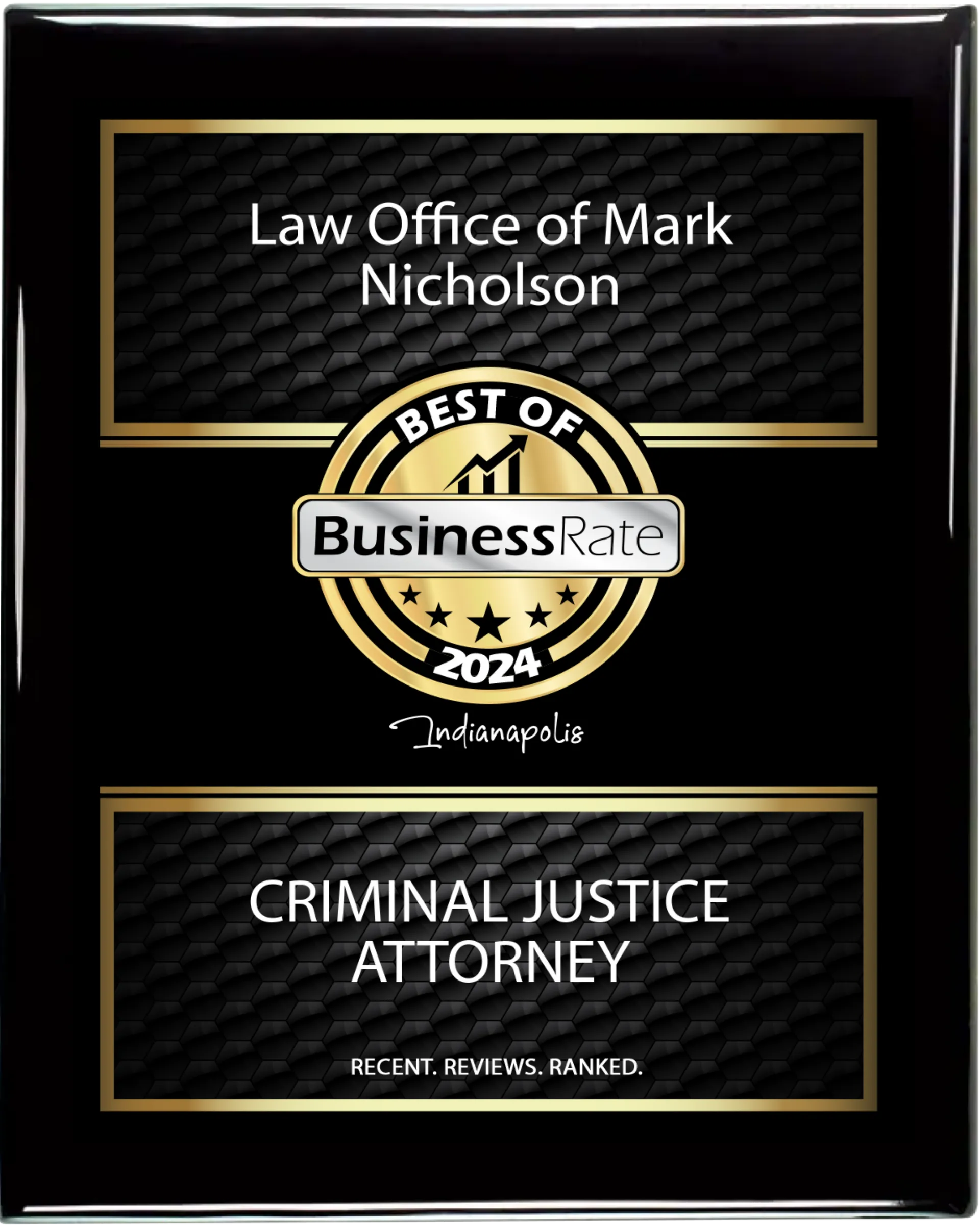 Lawyer Mark Nicholson wins Best Attorney Award