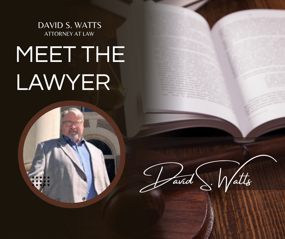 David S. Watts, San Marcos criminal defense attorney