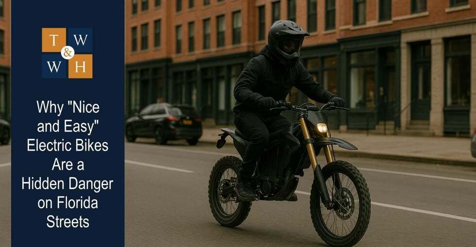 experienced motor vehicle and electric bike accident attorneys pensacola Florida