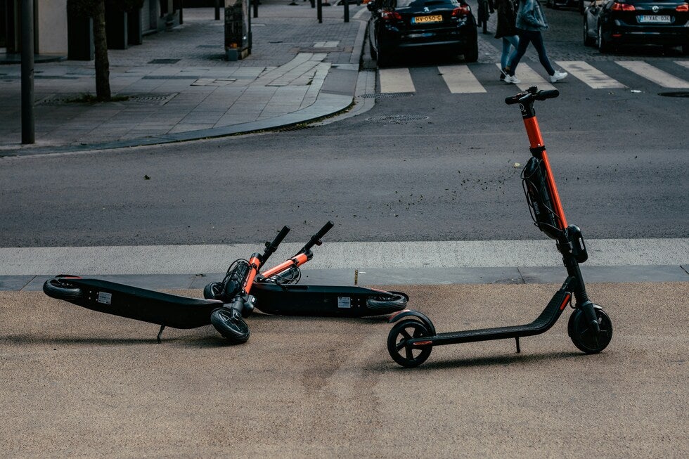 e-scooter accident in Pensacola Florida