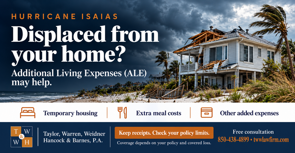 experienced insurance dispute and hurricane claim attorneys pensacola FL