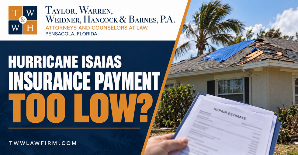 experienced insurance dispute attorneys Pensacola FL