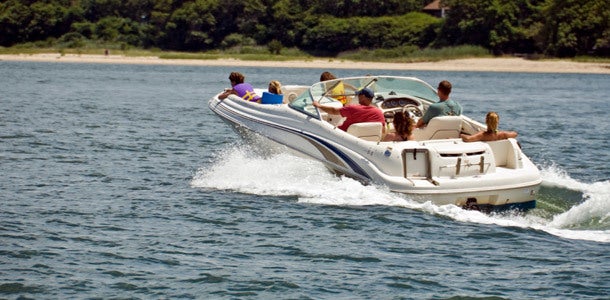 Many people in a boat